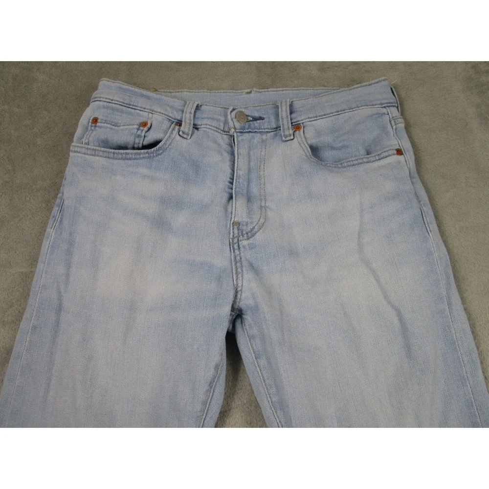 Levis 512‎ Jeans Mens 30x31 Bllue Denim Premiuim Slim Tapered Pockets